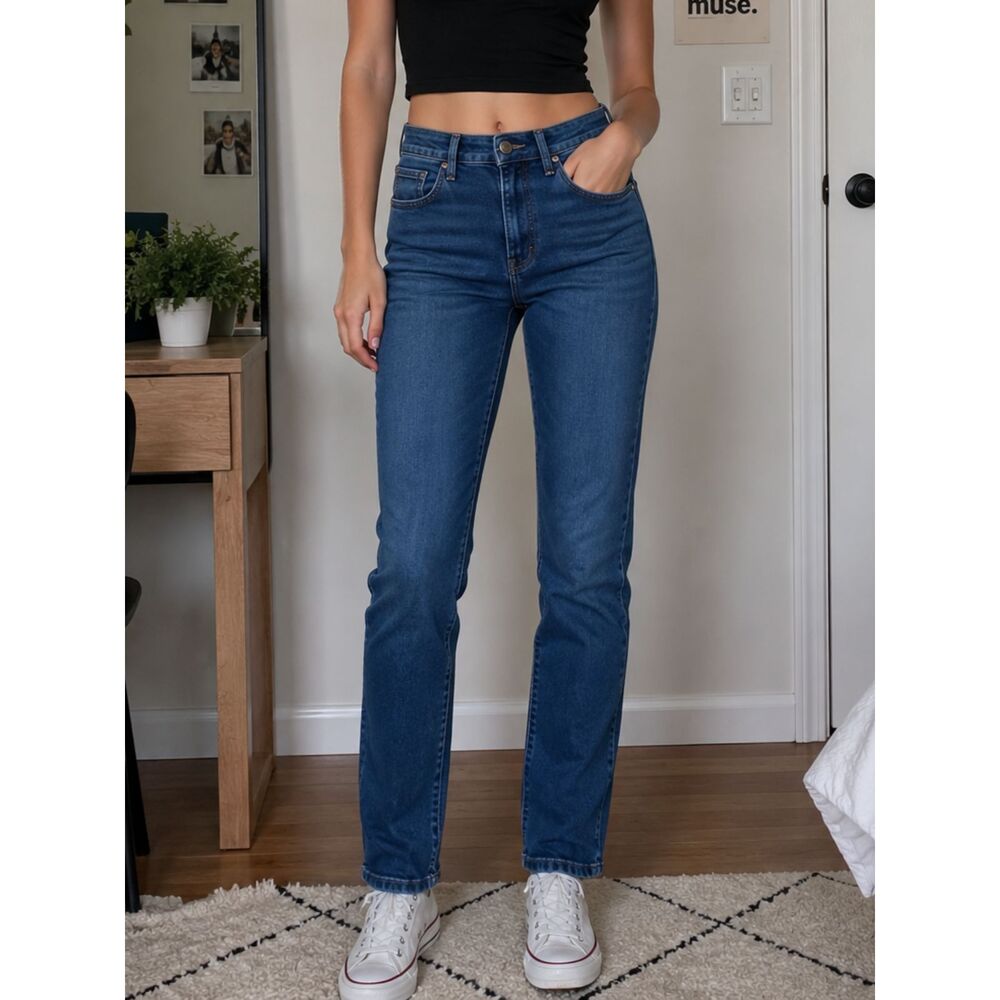Abercrombie & Fitch Sz 2 Tall Women's Jrs Simone High Rise Ankle Jeans